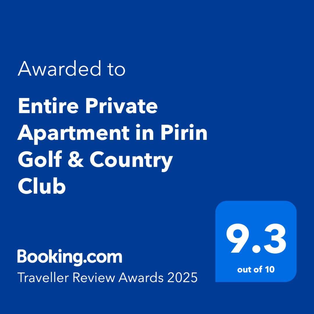 Entire Private Apartment In Pirin Golf & Country Club Bansko Ngoại thất bức ảnh